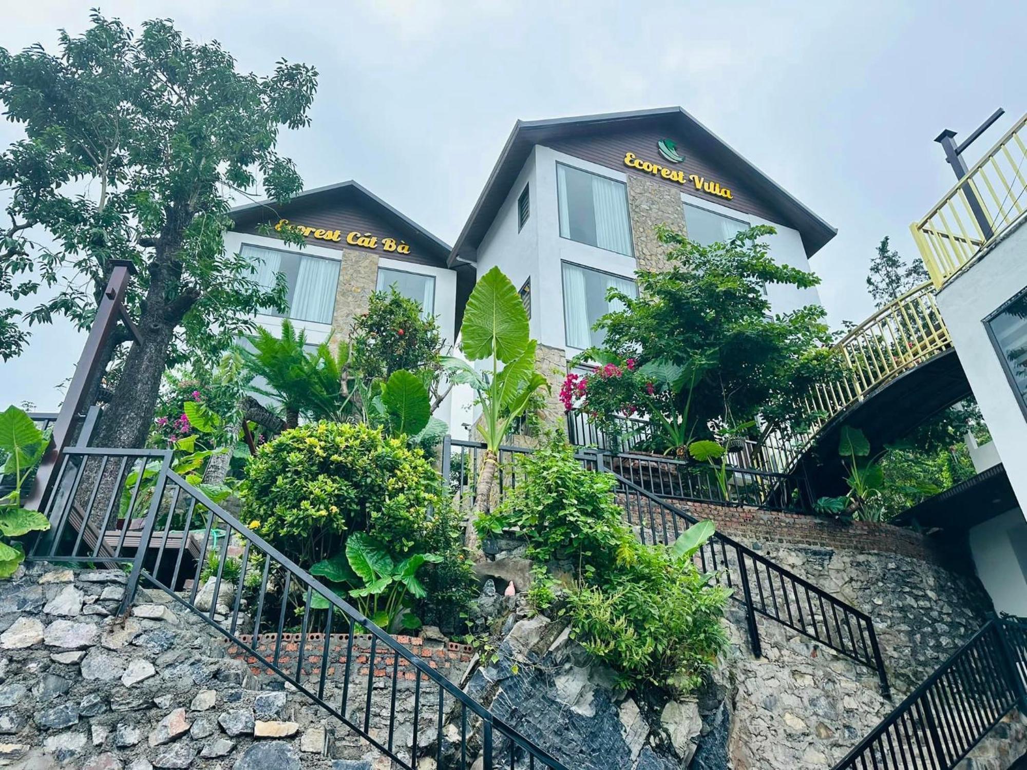 Ecorest Villa Cat Ba Chan Chau Dış mekan fotoğraf