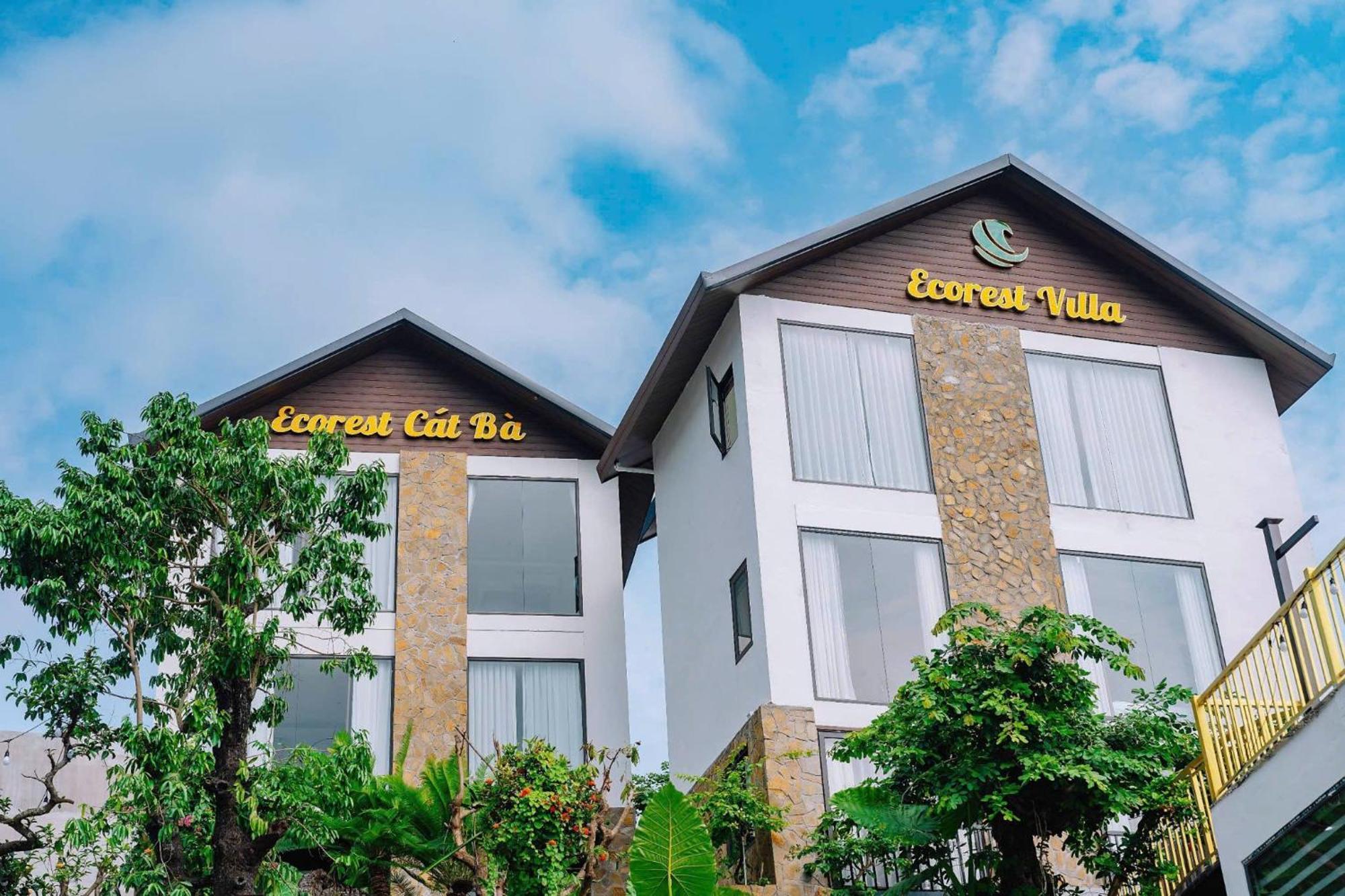 Ecorest Villa Cat Ba Chan Chau Dış mekan fotoğraf