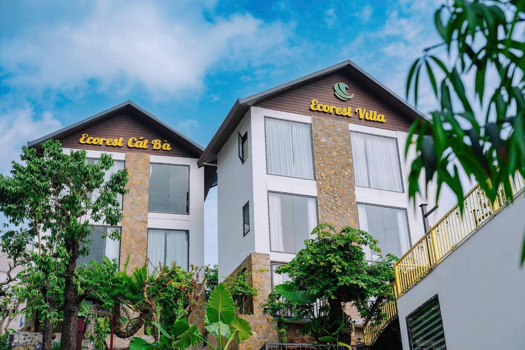 Ecorest Villa Cat Ba Chan Chau Dış mekan fotoğraf