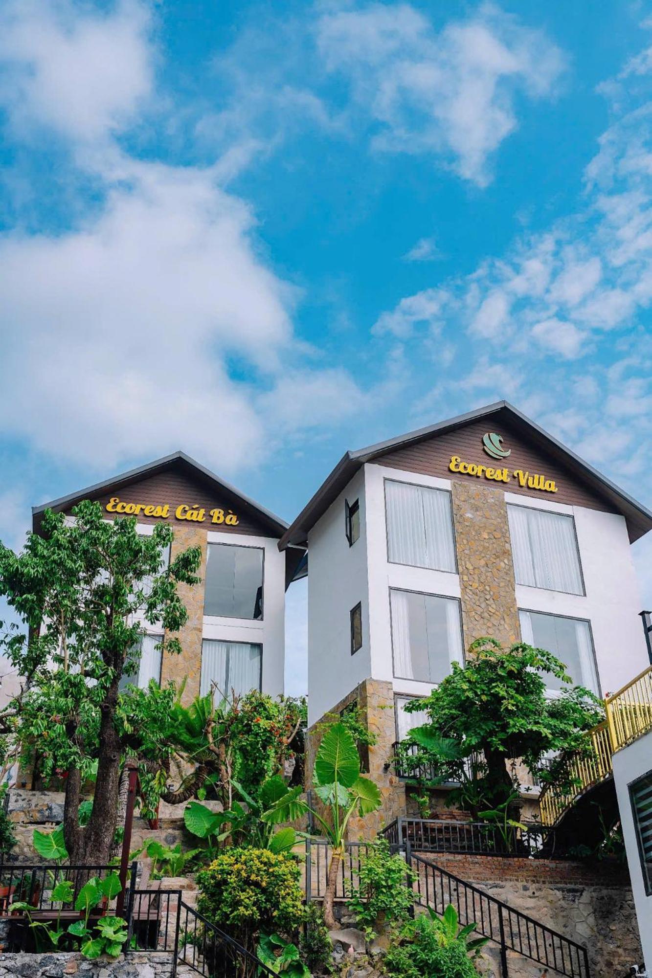Ecorest Villa Cat Ba Chan Chau Dış mekan fotoğraf
